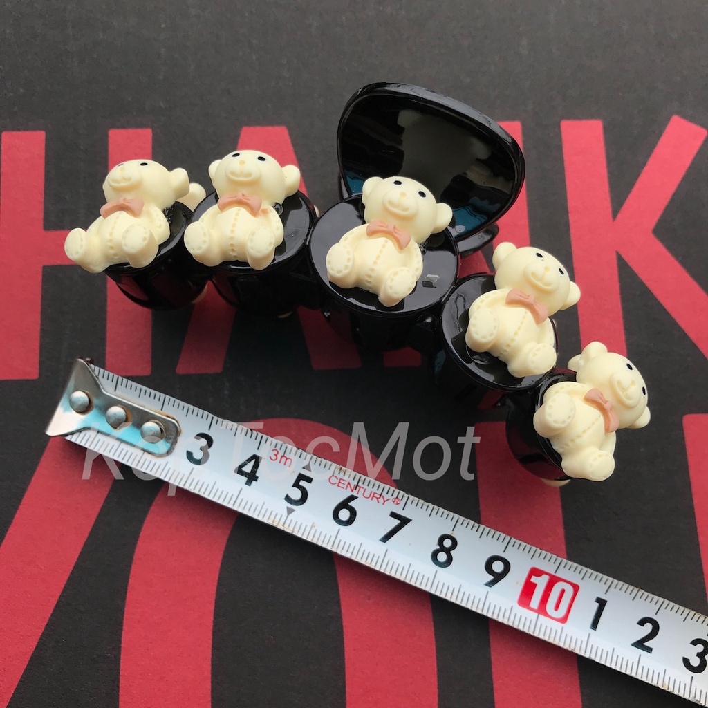 Kẹp Tóc Nhựa Trong Suốt Phong Cách Hàn Quốc Cho Nữ