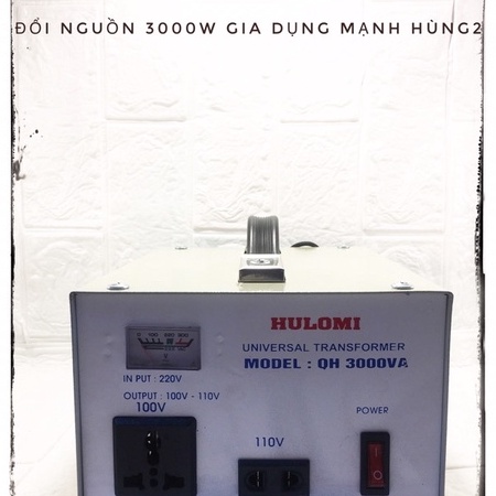 Đổi nguồn 3000VA ASIA - nguồn ra 110-100v