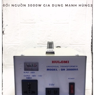 Đổi nguồn 3000va asia - nguồn ra 110-100v