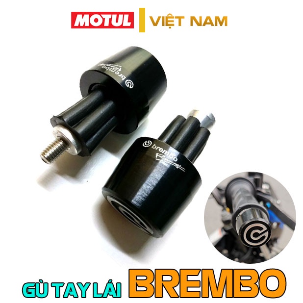 Gù tay lái xe máy Winner X, Winner, Exciter 150, Wave, SH 2020, Vario mẫu Bremboo loại nặng nhôm CNC