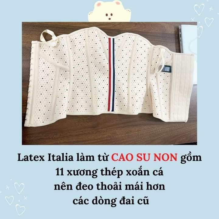 Đai Latex Nịt Bụng, Siết eo, Giảm Mỡ Bụng Venus Voronin Sline Nhập Khẩu Italy