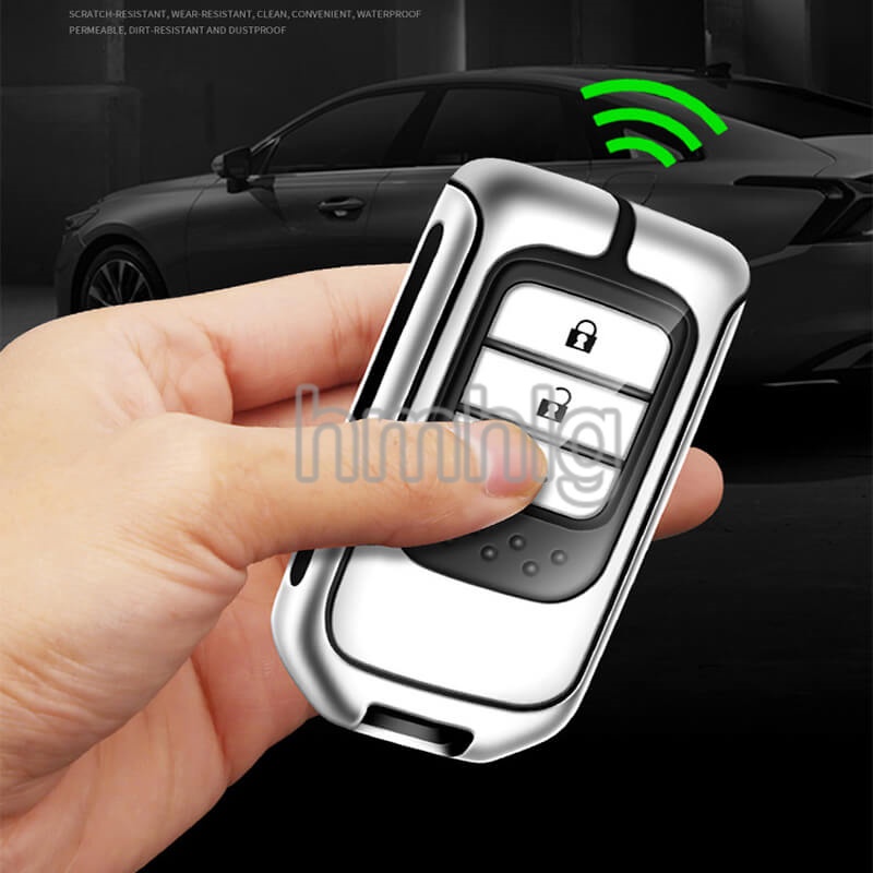 Bao Da Bảo Vệ Chìa Khóa Thông Minh Cho Xe Hơi Honda All-New City / CRV / Accord / Civic FC 10Gen 2016-2021
