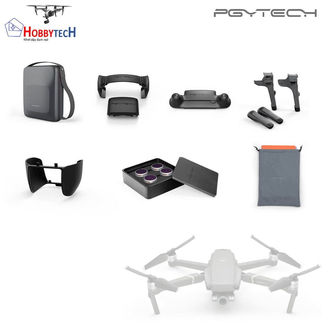 Super Combo phụ kiện cho DJI mavic 2 zoom – PGYTECH