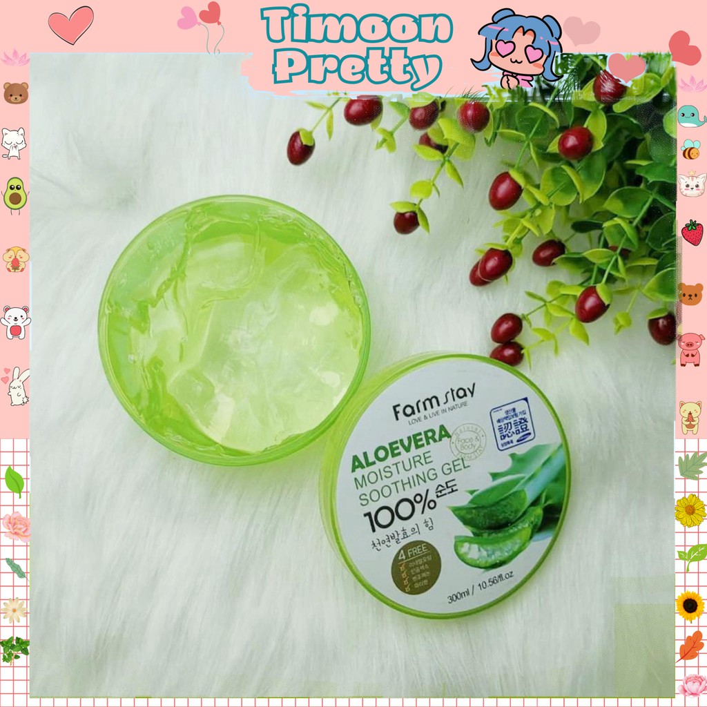 GEL DƯỠNG ẨM CHIẾT XUẤT 100% TỪ NHA ĐAM ALOE VERA SiêuThích Hot