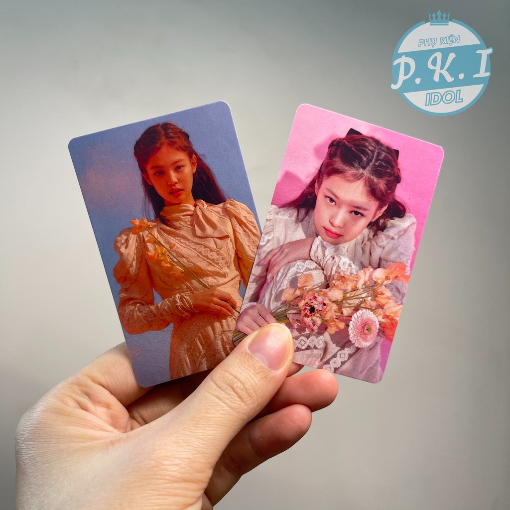 Set 9 Card BlackPink Welcoming Collection - Ép Lụa Bo Góc