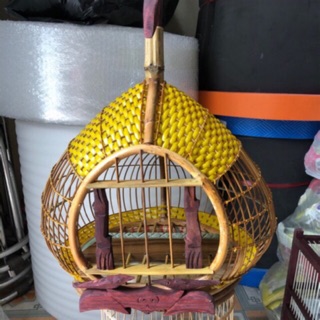 Lồng cu gáy móc Đan nhựa