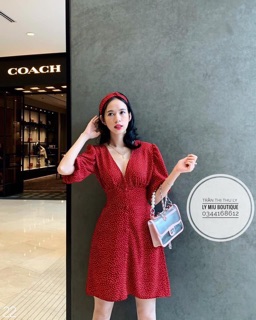 Đầm chấm bi