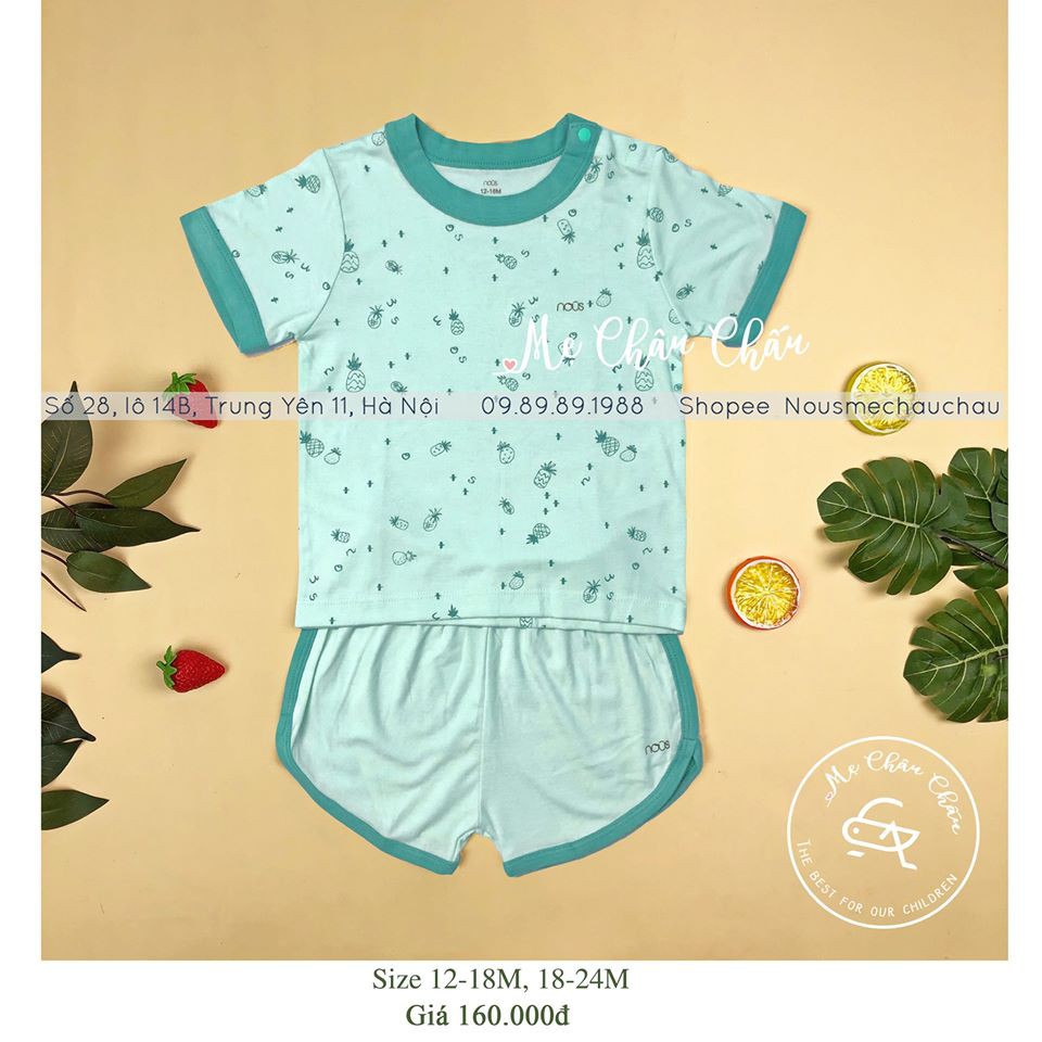 Bộ cài vai cộc Nous hè