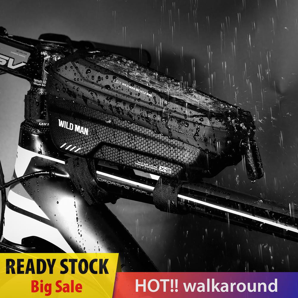 Túi Đựng Đồ Vỏ Cứng Chống Thấm Nước Gắn Khung Xe Đạp Leo Núi Ốp