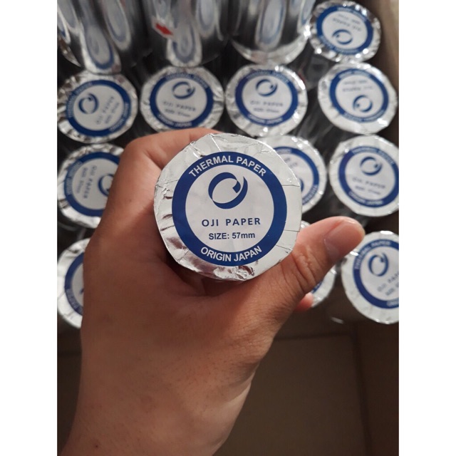 Giấy in bill K57- Giấy In Bill K80 - Bọc Bạc Chống Ẩm - In Rõ Nét