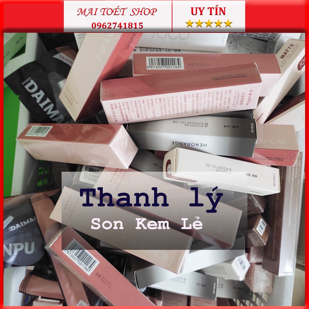 Son Kem Lẻ Bất Kỳ, 1 Son Môi Nội Địa Trung