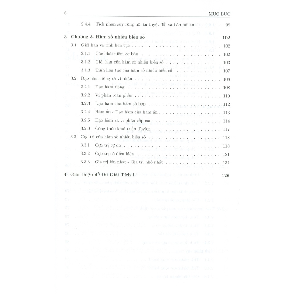 Sách - Bài Giảng Giải Tích I