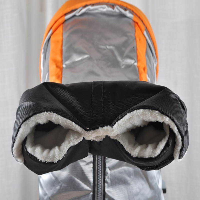 Găng Tay Giữ Ấm Mùa Đông Dày Dặn Thông Dụng Gắn Xe Đẩy Em Bé