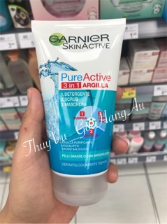 SỮA RỬA MẶT GARNIER 3IN1 CHO DA DẦU MỤN
