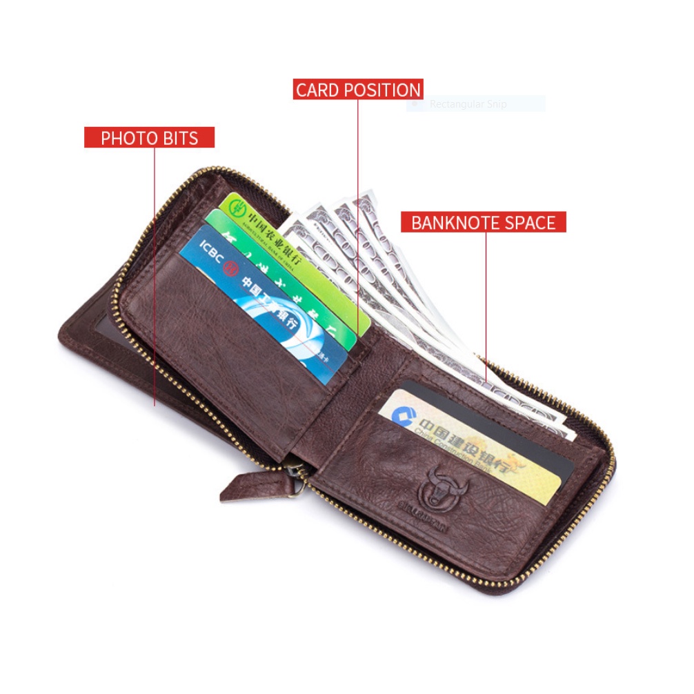 Ví nam da bò cao cấp phong cách mới