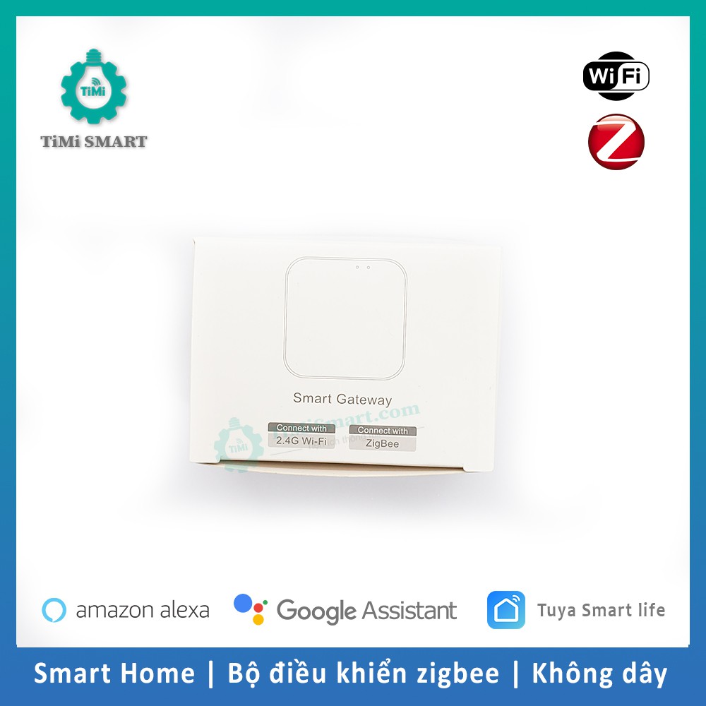 [Bảo Hành 6 tháng] Bộ hub trung tâm Zigbee gateway nhà thông minh Tuya Smartlife (Bản Wifi)