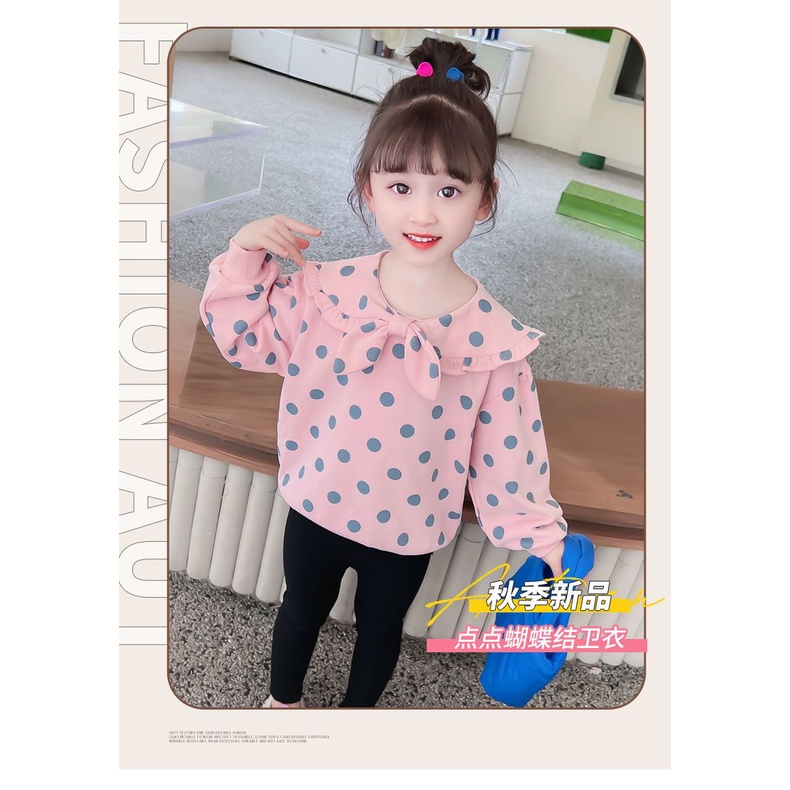 [Babycat] Hàng Có Sẵn Áo Sweater Mùa Thu Phong Cách Nhật Bản Hàn Quốc 2022 Mới Cho Bé Gái