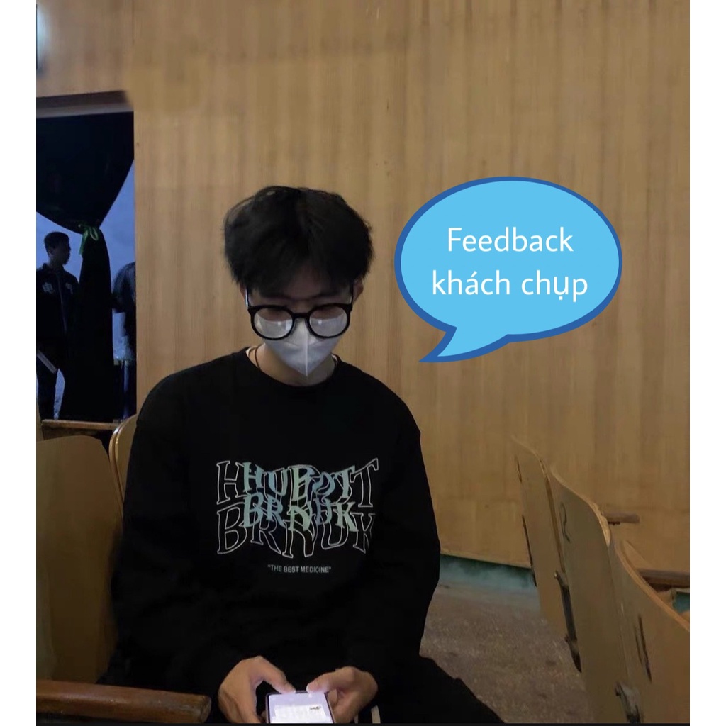 [ Mã 12FASHIONSALE1 giảm 10K đơn 50K ] Áo sweater nỉ nam nữ form rộng chất dày dặn hàng đẹp SWE09 | BigBuy360 - bigbuy360.vn