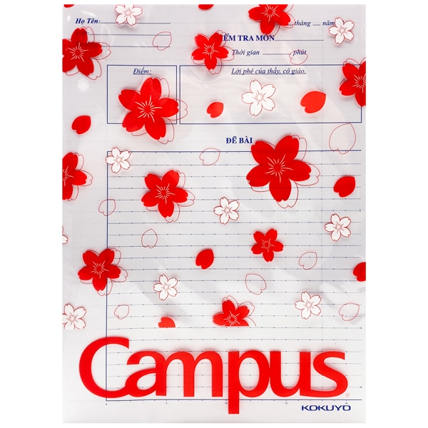 Giấy Kiểm Tra Campus - Kẻ Ngang Có Chấm - TP-BSS70G-30 - 20 Tờ/Túi