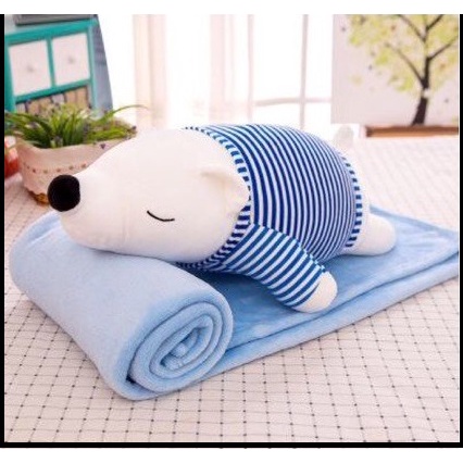 Bộ chăn gối Khủng long, Husky, Gấu, Thỏ Ghome