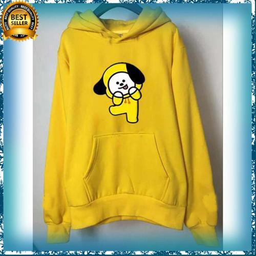 Áo Khoác Hoodie In Hình Nhân Vật Bt21 Bts