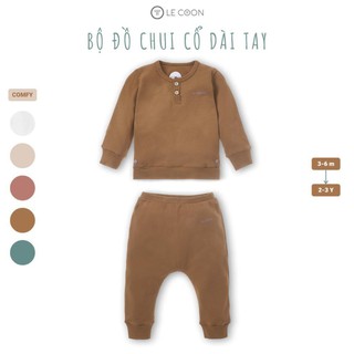 LE COON | Bộ Đồ Chui Cổ Dài Tay | COMFY