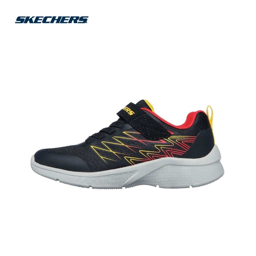 Giày sneaker bé trai Skechers Microspec - 403770L-BKRD