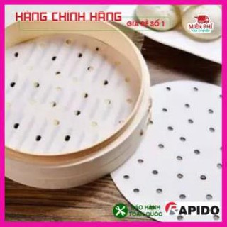 Giấy nến đục lỗ cho nồi chiên không dầu- hàng chính hãng công ty RAPIDO