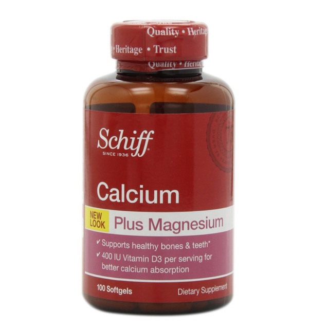 Schiff Calcium Magnesium Vitamin D3