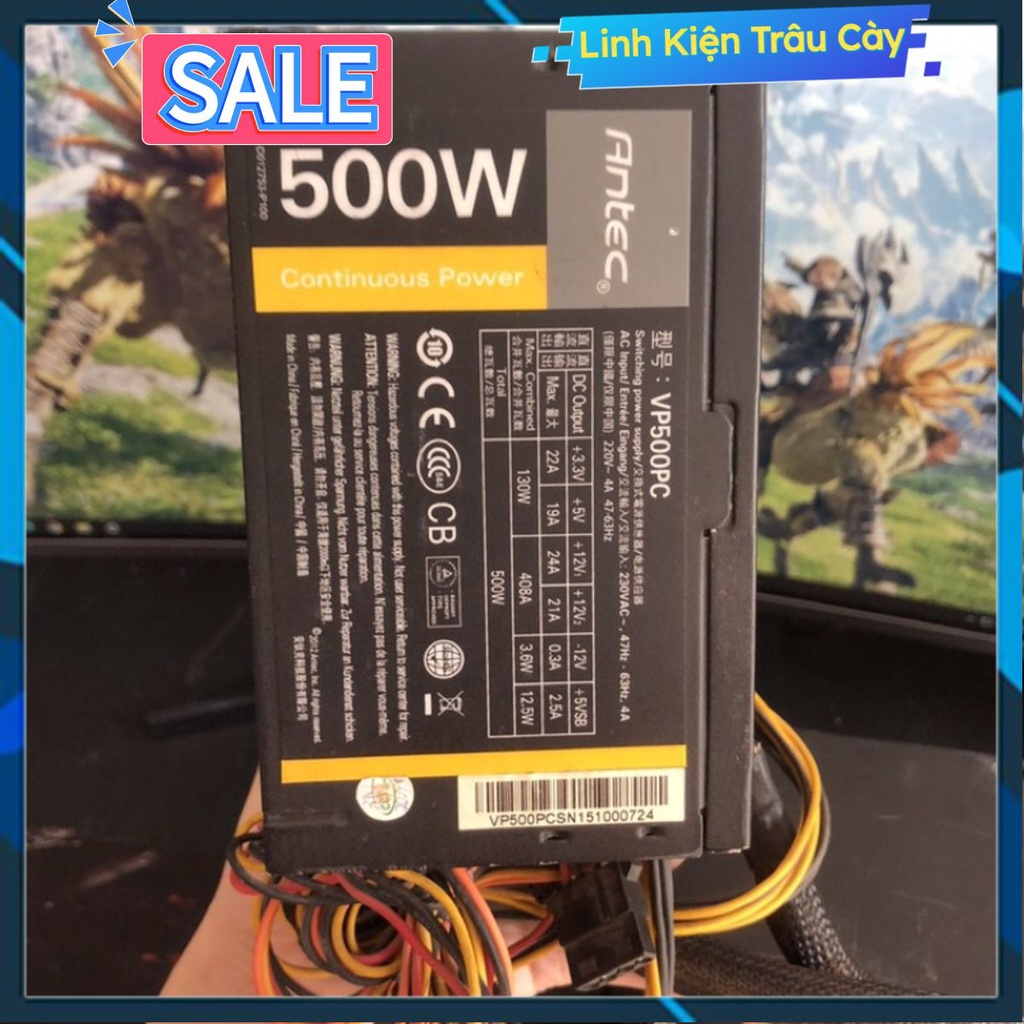 HCM Nguồn máy tính Antec 500w cũ