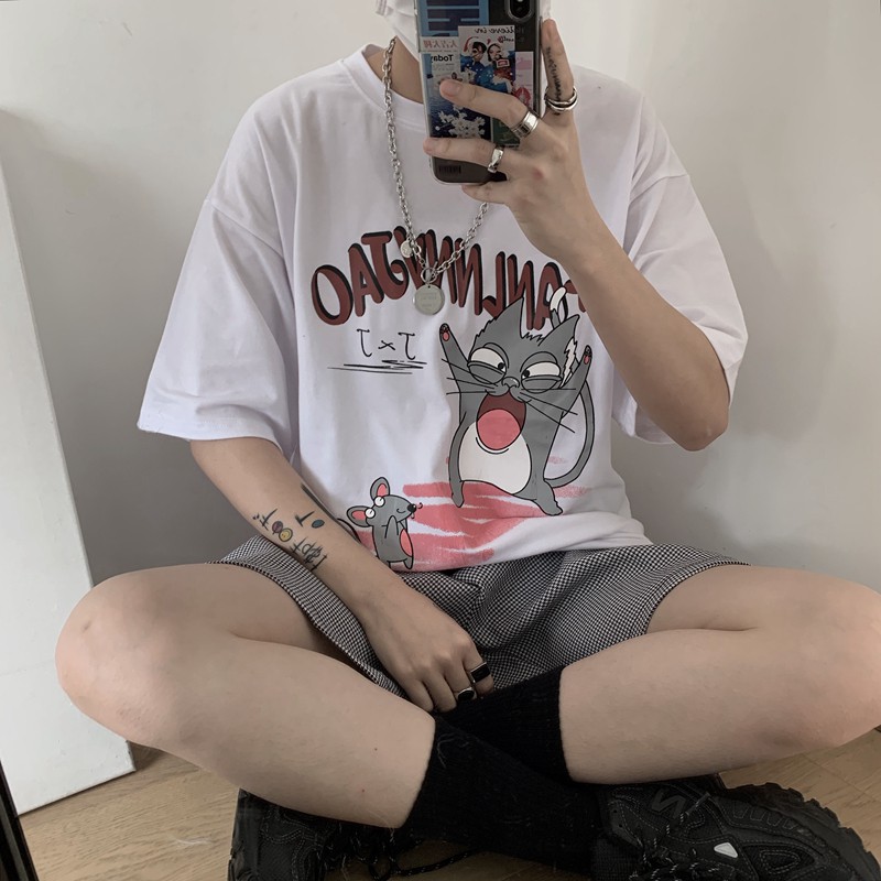 Áo thun tay lỡ form rộng unisex Tiger.86 AFR8
