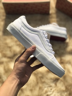 (SALE + TẶNG HỘP+ FREESHIP )Giầy  OS White Low vNXK xịn