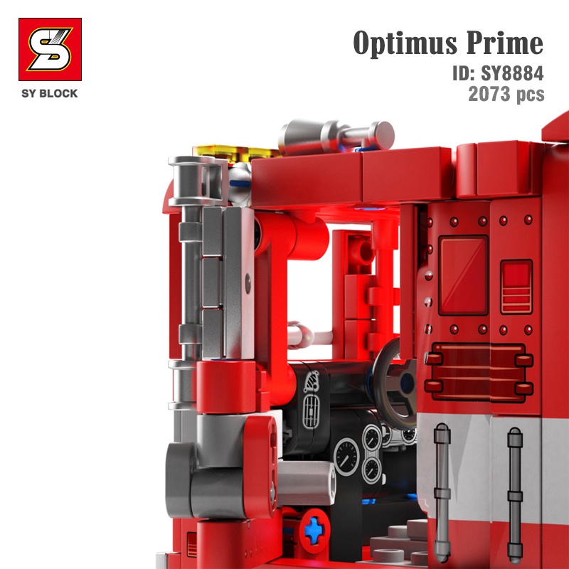 Bộ đồ chơi lắp ghép xe container Lego lắp ghép Container Optimus Prime điều khiển từ xa- Hàng cao cấp- Bảo hành 12 tháng