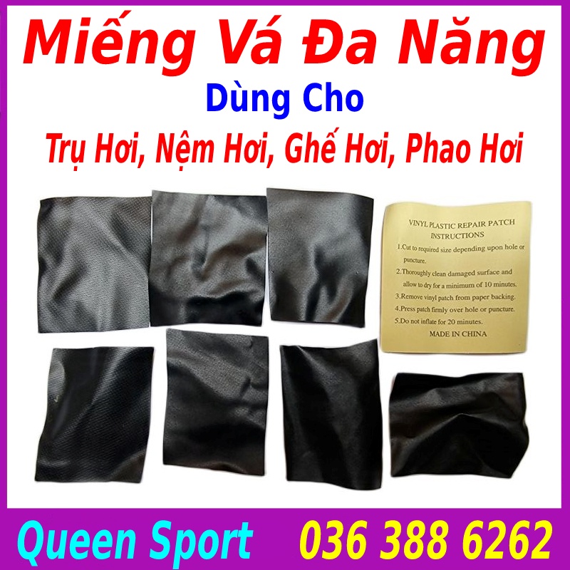 Miếng vá đa năng chuyên dùng cho trụ hơi đấm bốc nệm hơi ghế hơi giường hơi phao hơi bể bơm hơi