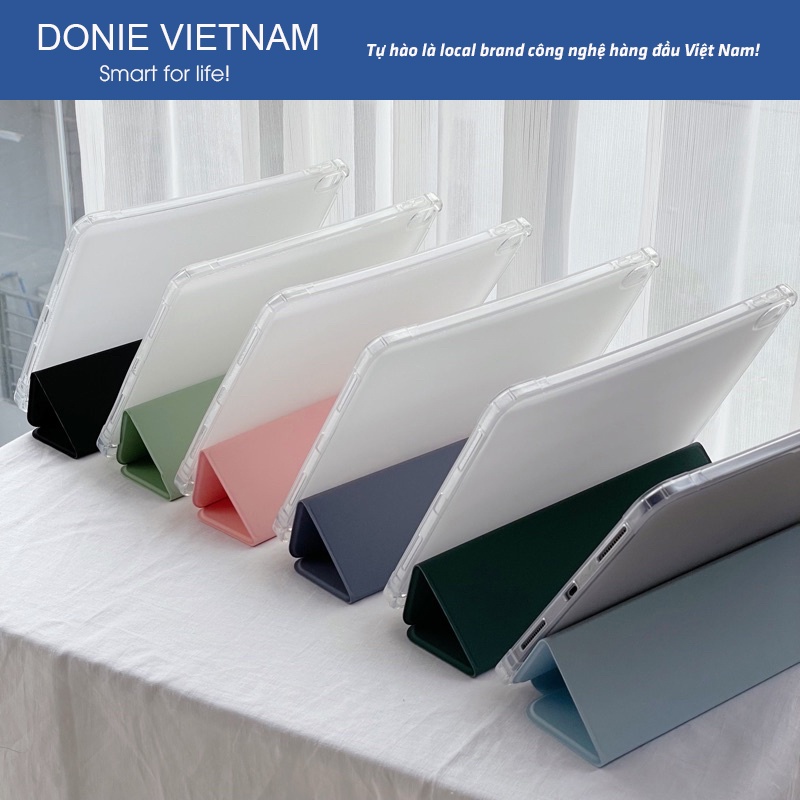 Bao Da Ốp Ipad Màu Pastel DIY Mặt Lưng Nhám Mờ Chống Ố, Case Ipad Gen 5 6 7 8 9, Mini, Air 1 2 3 4 5 Pro 11 12.9 (P03)