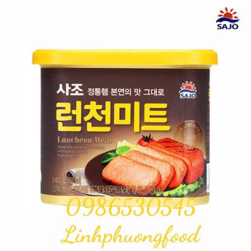 Thịt hộp Ansim Spam Hàn Quốc 340g