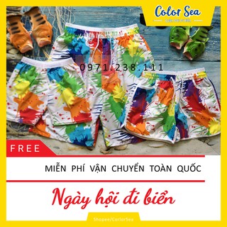 Quần Đôi Đi Biển vảy sơn - Sale Kịch Sàn