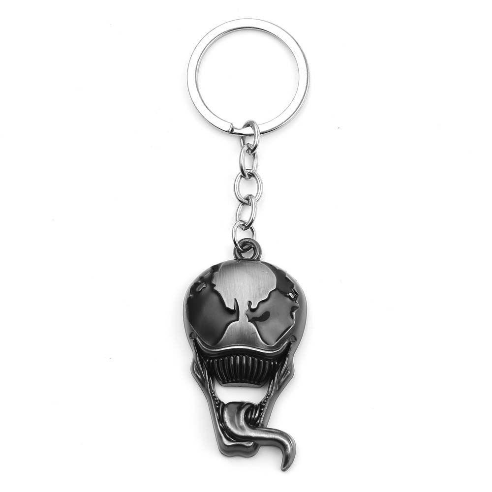 LANFY Móc Khóa Hình Nhân Vật Venom Lưỡi Dài Bằng Kim Loại