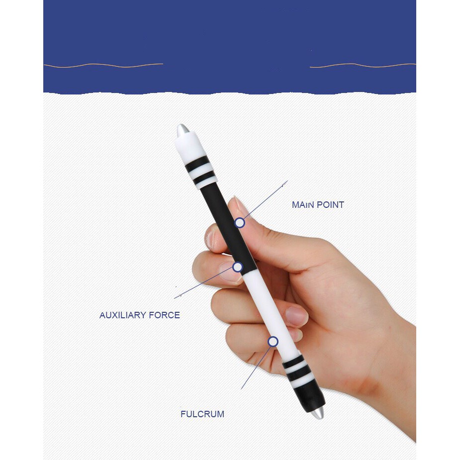 Bút Quay nghệ thuật - E8 Mod dành cho Pen Spinning - Tặng Vòng Đeo Tay Cao Su