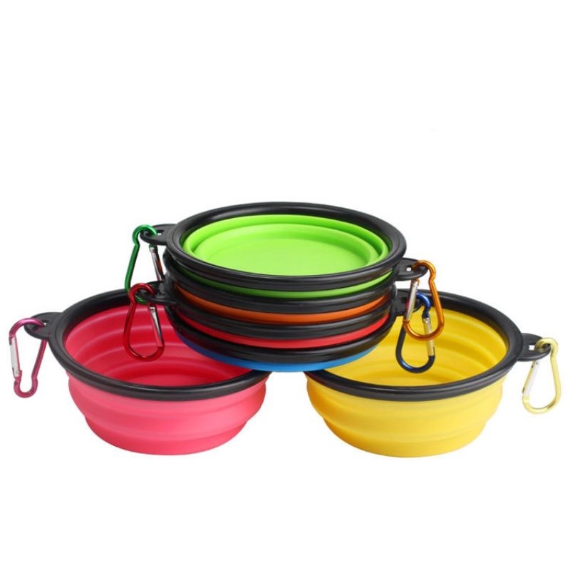 Bát Ăn Chó Mèo - Bát Ăn Cho Chó Mèo Gấp Gọn Tiện Lợi