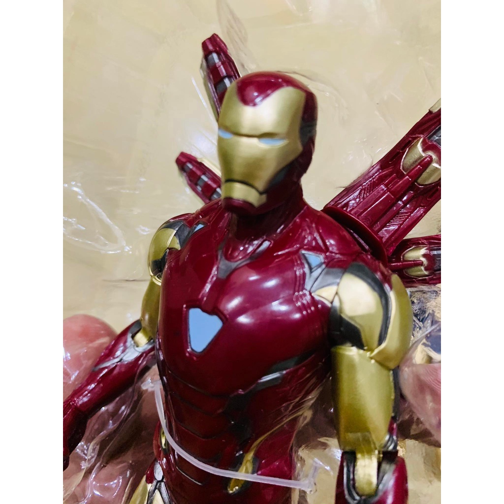 Mô hình đồ chơi Iron man mark 85 mk 85 Endgame Infinity war Hãng ZD Toy tỉ lệ 1/10 - Avenger