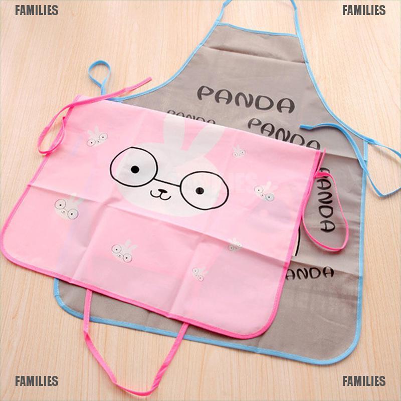 Tạp Dề Families Chống Thấm Nước Họa Tiết Hoạt Hình Dễ Thương | BigBuy360 - bigbuy360.vn