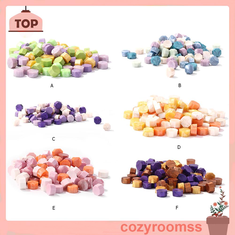 Túi 100 viên sáp đóng dấu niêm phong bì thư phong cách cổ điển