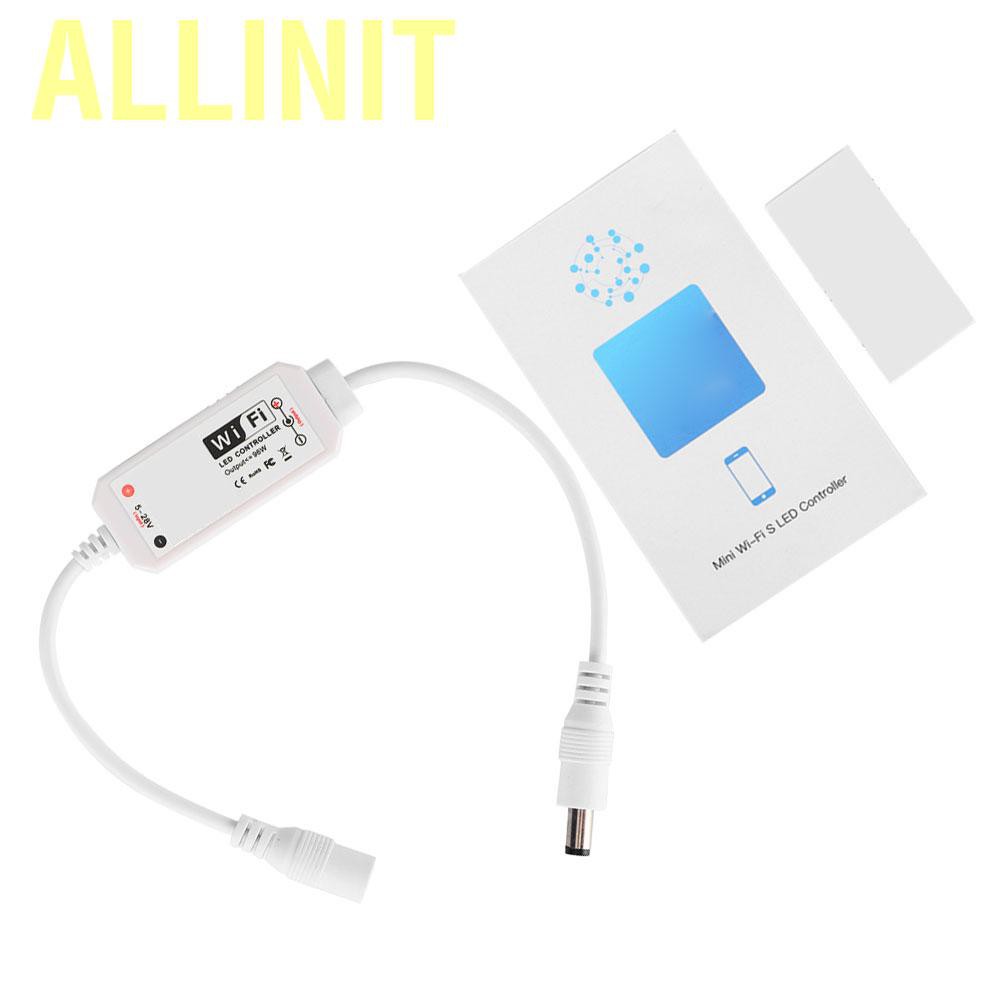 Allinit Wifi Controller Household LED Single Color Voice Music Remote Control Light Strip Dimmer