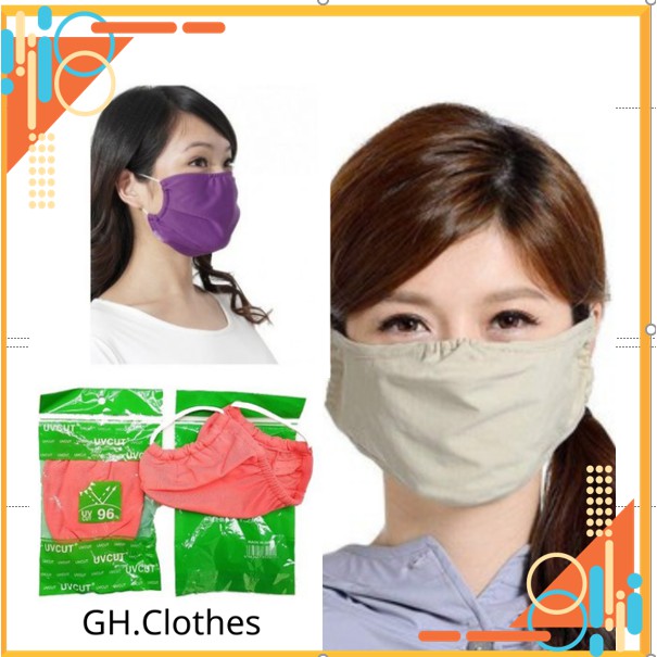 [FREESHIP] Khẩu Trang Chống Nắng UV Cut Nhật Bản,Chống Bụi Chống Tia Cực Tím 96%