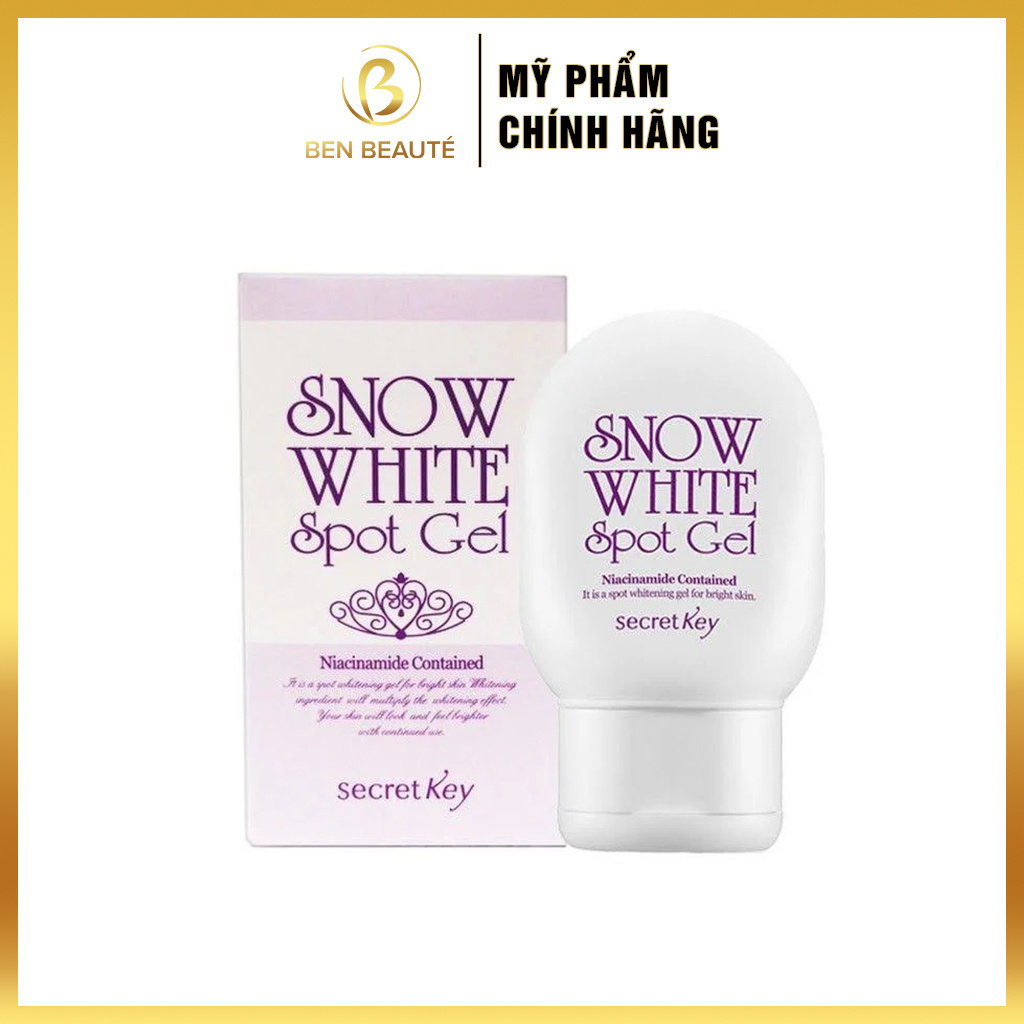 Gel Dưỡng Trắng Da Giảm Thâm Secret Key Snow White Spot Gel 65g