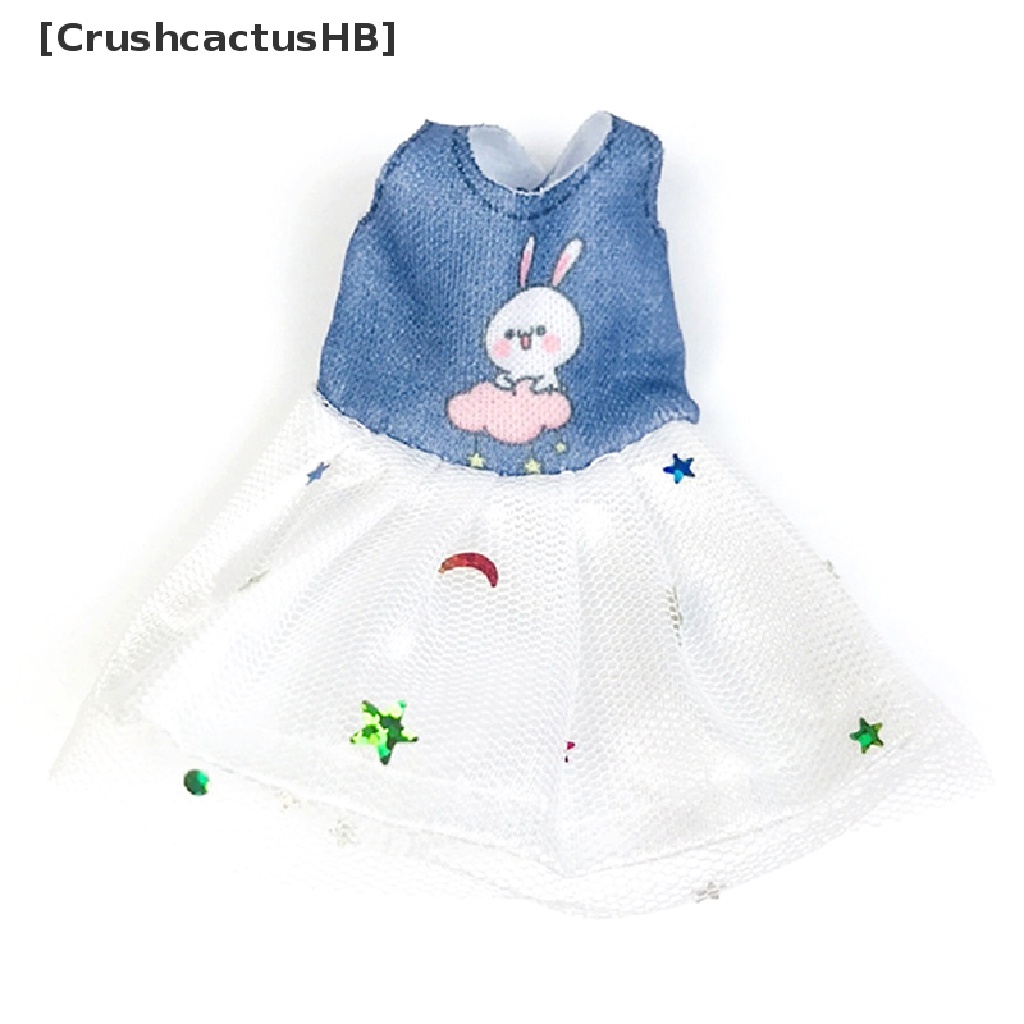 [CrushcactusHB] New 16cm Universal Bjd Doll Clothing Accessories 1/12 Fashion Dress Suit Dress Hot Sell