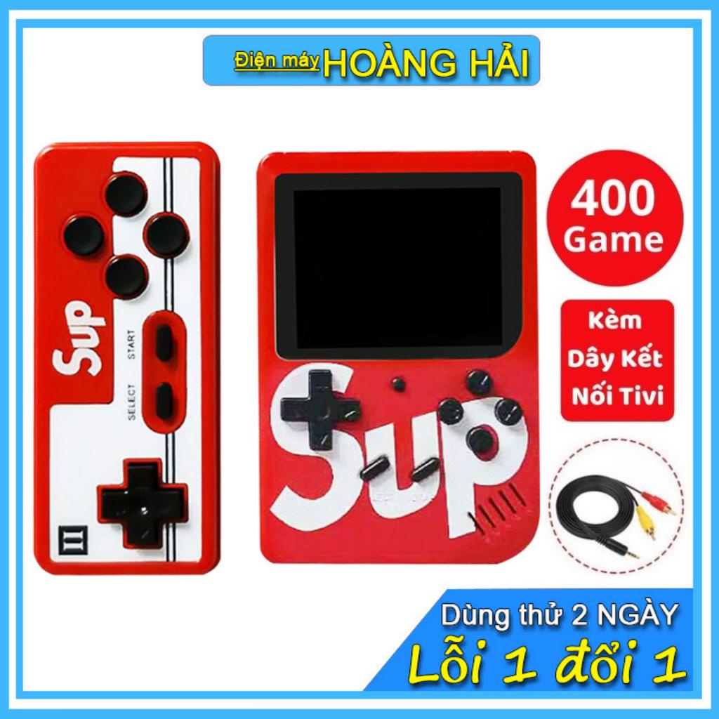 Máy Chơi Game Sup Plus, 400 loại trò chơi cổ điển và hiện đại, dung lượng pin khủng 4 giờ chơi trò chơi liên tục