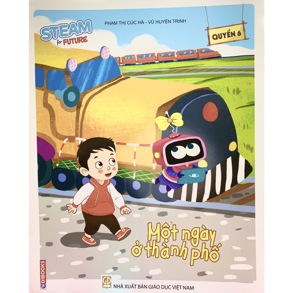 Sách - Steam for Future Một Ngày Ở Thành Phố - Quyển 6 (EDI)