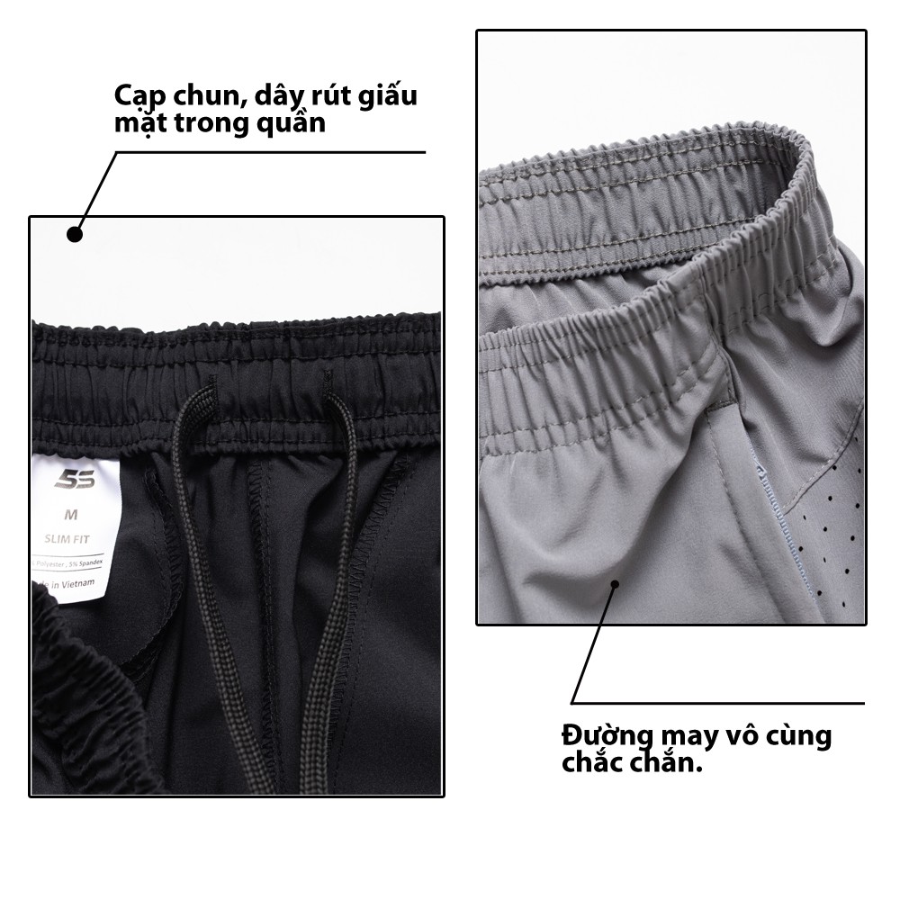 Quần Đùi Nam 5S (4 màu), Chất Liệu Co Giãn Tốt, Thoáng Mát, Thoải Mái Vận Động (QSG21010-03) | BigBuy360 - bigbuy360.vn